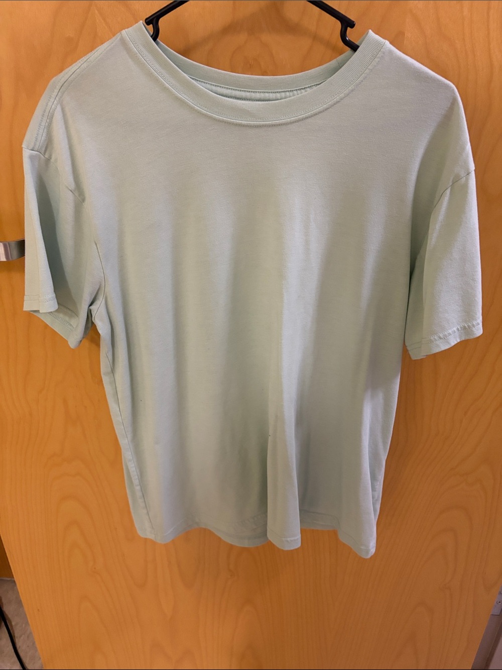 Men's Crew Neck T-Shirt - Light Mint